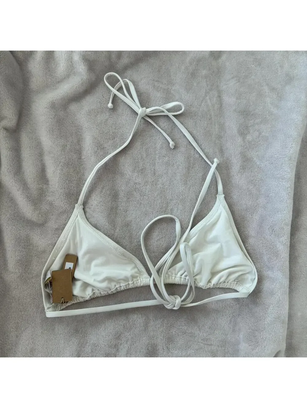 Skims triangle bikini top NWT size 4XL